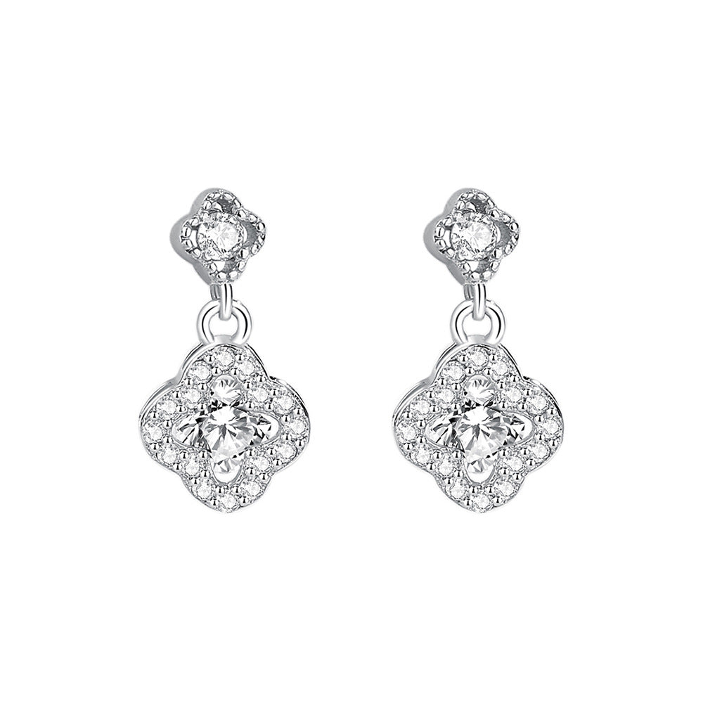 vancleef earrings, earrings for women, silver earrings, soul fine jewellery