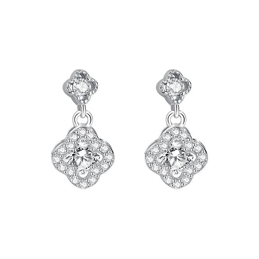 vancleef earrings, earrings for women, silver earrings, soul fine jewellery
