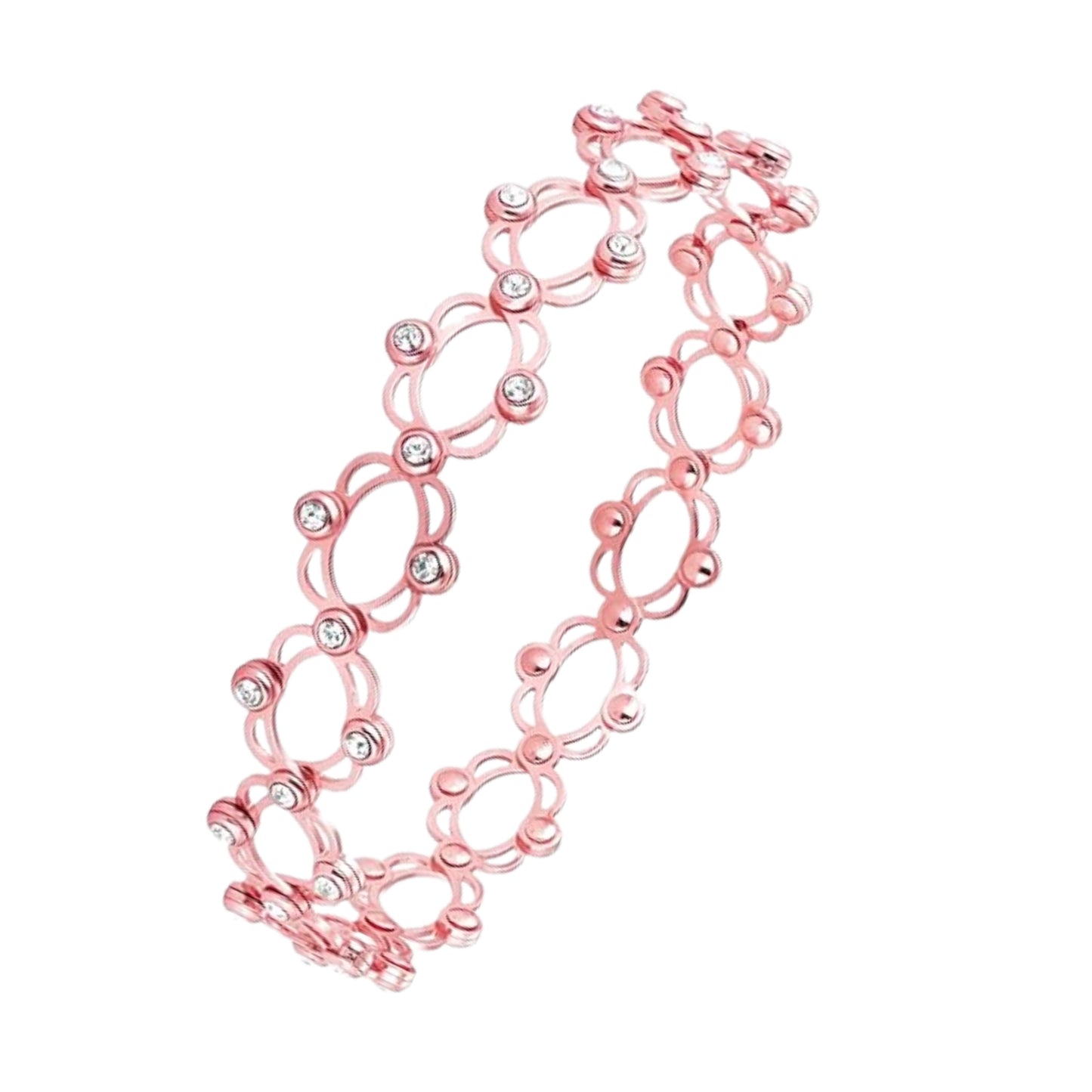 Pure 925 Hallmarked Silver Convertible Ring cum Bracelet, Rhodium Plated & Anti Tarnish