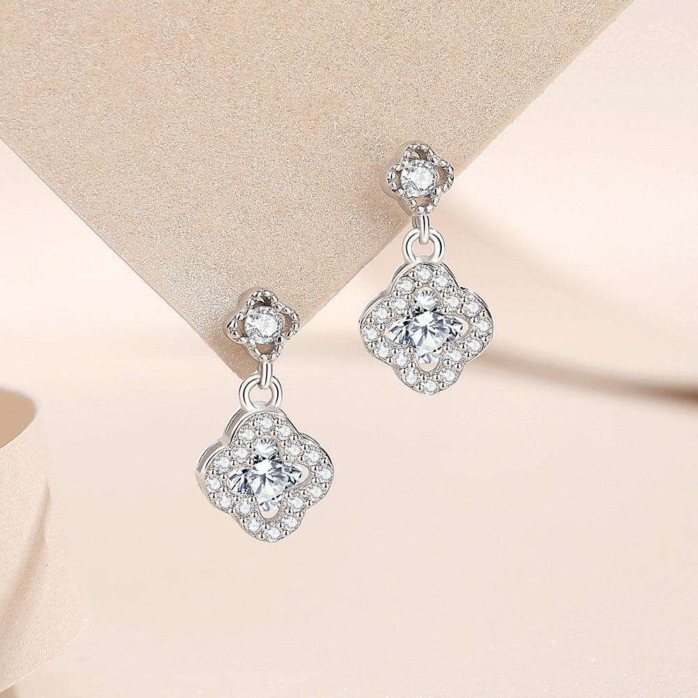 vancleef earrings, earrings for women, silver earrings, soul fine jewellery
